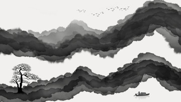水墨山水