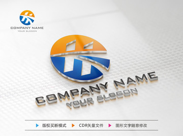 H字母 LOGO设计