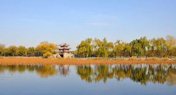 颐和秋景图