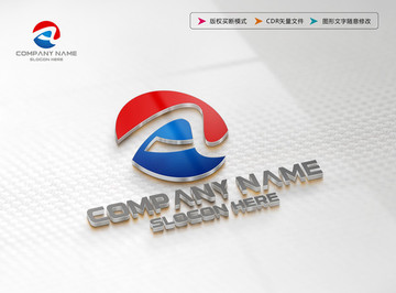 LOGO设计 A字母 标志设计