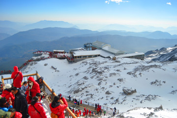 云南丽江玉龙雪山