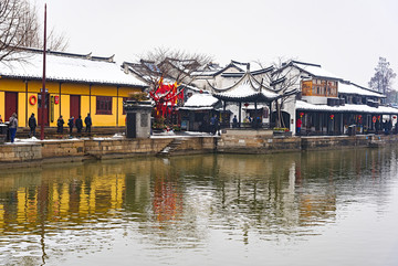 西塘古镇 雪景