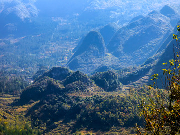 云贵高原大山