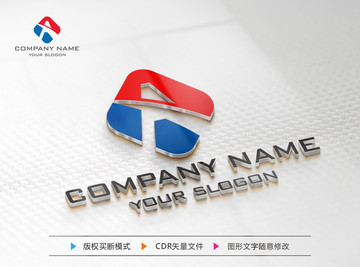 A字母標志 LOGO設計