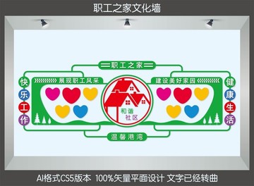 職工之家文化墻
