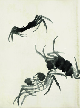 齊白石 魚(yú)蝦國(guó)畫(huà)