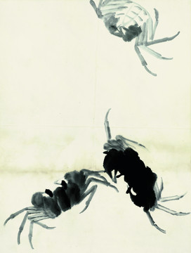 齊白石 魚(yú)蝦國(guó)畫(huà)