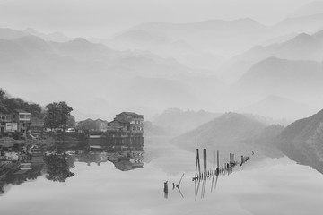 意境 水墨山水