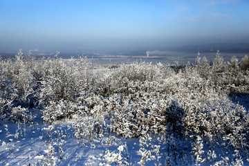 雪域雾凇