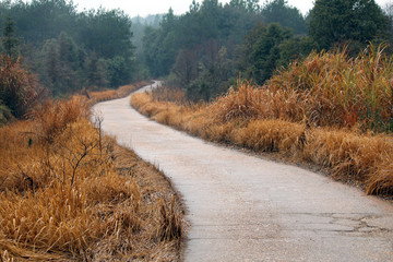 山间小路 穿山越岭