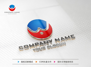 W字母标志 W字母LOGO设计