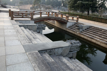 小桥流水园林景观