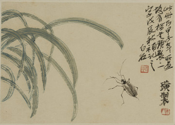 齊白石 花卉草蟲國畫