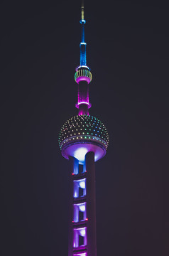 东方明珠夜景