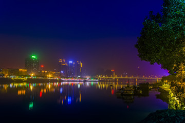 湘江 衡阳夜景