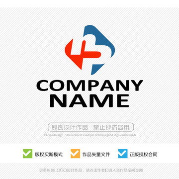 hp字母 LOGO設(shè)計(jì)
