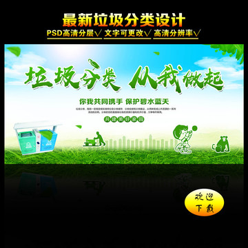垃圾分類保護環(huán)境衛(wèi)生