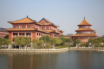 大学校园 大学风景