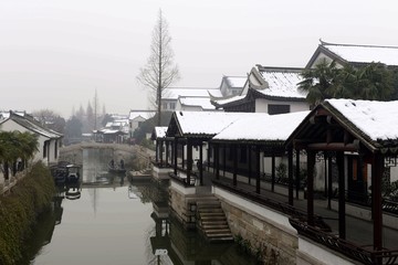 水乡冬雪