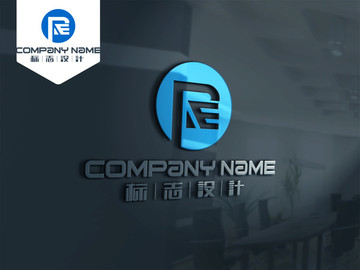 RE LOGO 原創(chuàng)設(shè)計 標志
