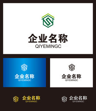 S 装饰logo