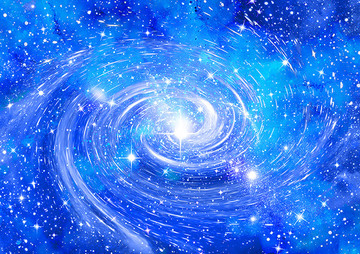 漩渦星空 唯美星空