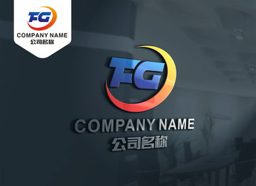 FG字母LOGO設(shè)計 GF標(biāo)志