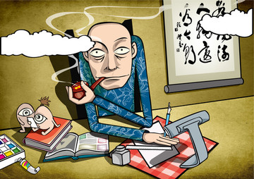 創(chuàng)意卡通插圖