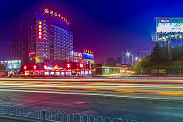 衡阳中心汽车站 夜景