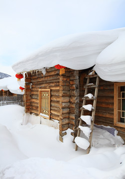 雪乡全景 中国雪乡 雪乡