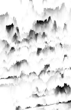 水墨云山 合層