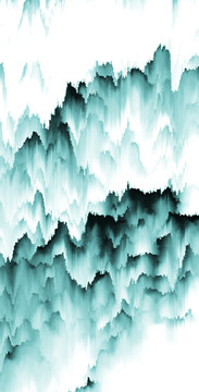 水墨山 合層
