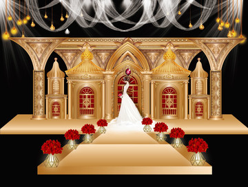 欧式宫廷婚礼 教堂主题婚礼