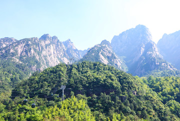 安徽黄山 黄山 山峰 山岳