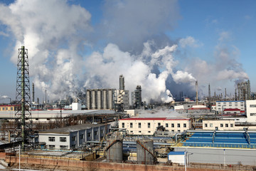 石油化工 化工厂 厂区