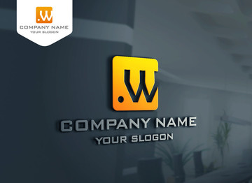 W字母LOGO设计 W字母标志