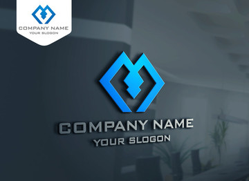 M字母LOGO設計 M字母標志