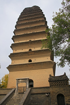 西安小雁塔风景区