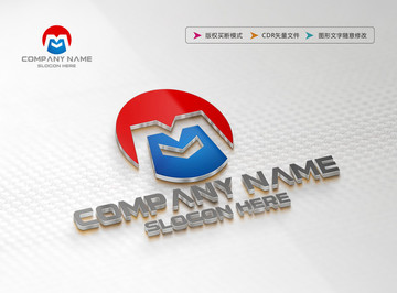 M字母標志 M字母LOGO設計