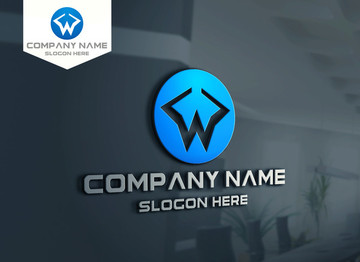 W字母標(biāo)志 W字母LOGO設(shè)計(jì)