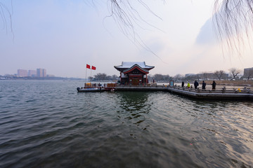 雪后济南大明湖 （7）