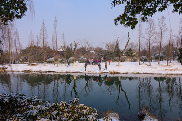 雪后济南大明湖 （12）