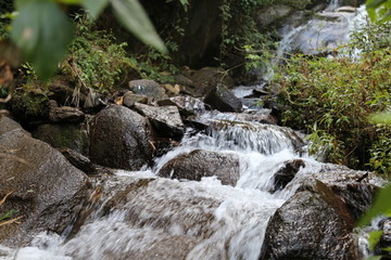 溪水 溪流 小溪 山谷 河流