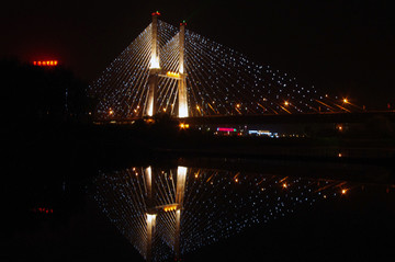 银滩大桥夜景