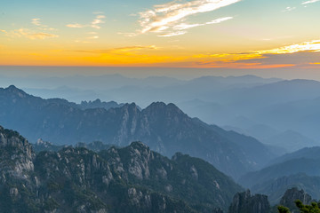 黄山日出