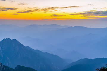 黄山日出