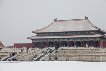 雪中故宫 雪中北京