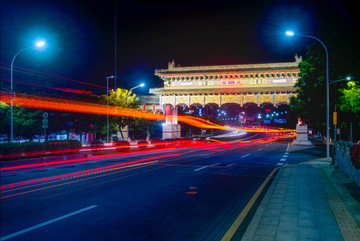 广州南沙区夜景