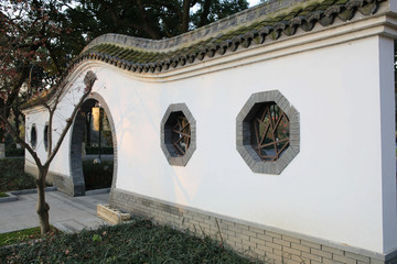 中式古典景观围墙