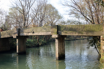 西溪湿地小石桥